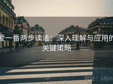 爱一番两步读法：深入理解与应用的关键策略