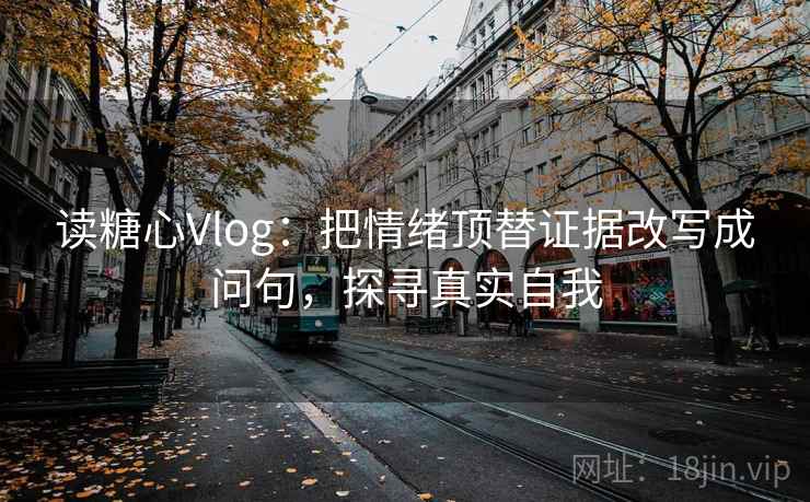 读糖心Vlog：把情绪顶替证据改写成问句，探寻真实自我